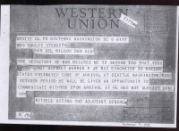 Telegram - 5 October 1945