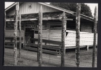 Fence and Barracks at the Davao Penal Colony, no. 2