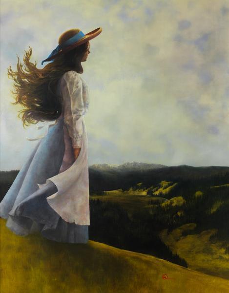 High Valley - 11 x 14 giclée on canvas (pre-mounted) by Al Young