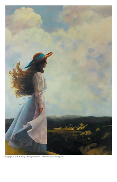 High Valley - 5 x 7 print by Al Young