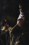 A Lamp Unto My Feet - 11 x 17 gicl&eacute;e on canvas (pre-mounted)
