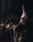 A Lamp Unto My Feet - 14 x 18 print
