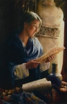 Treasure The Word - 11 x 17 gicl&eacute;e on canvas (pre-mounted)