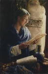 Treasure The Word - 6 x 9.25 gicl&eacute;e on canvas (pre-mounted)