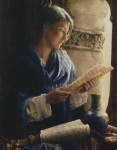 Treasure The Word - 11 x 14 gicl&eacute;e on canvas (pre-mounted)