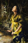God Liveth And Seeth Me - 11 x 17 gicl&eacute;e on canvas (pre-mounted)