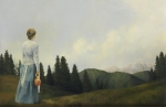 Mountain Home - 7.75 x 12 gicl&eacute;e on canvas (pre-mounted)
