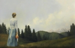 Mountain Home - 15.5 x 24 gicl&eacute;e on canvas (unmounted)