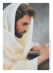 We Heard Him Pray For Us - 4 x 5.75 print