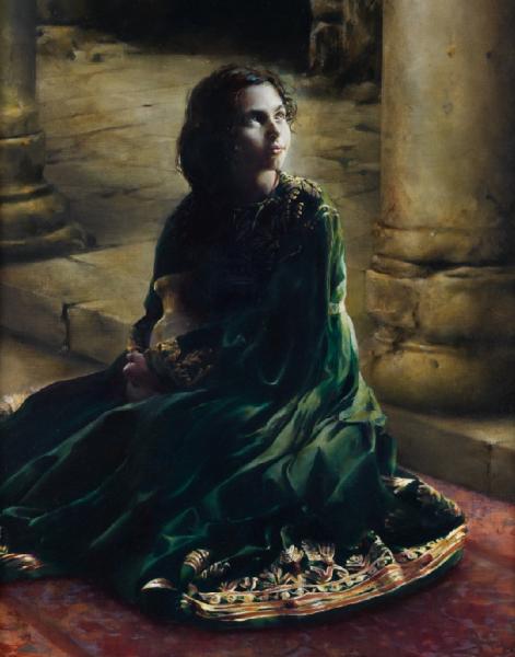 According To Thy Word - 11 x 14 gicl&eacute;e on canvas (pre-mounted) by Elspeth Young