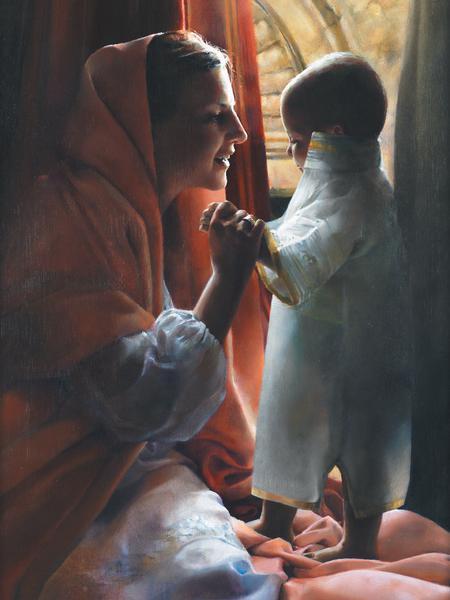 For This Child I Prayed - 12 x 16 print by Elspeth Young