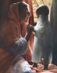 For This Child I Prayed - 11 x 14 gicl&eacute;e on canvas (pre-mounted)
