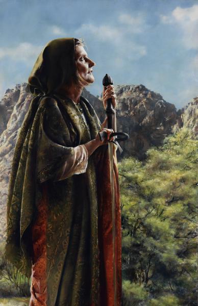 I Arose A Mother In Israel - 11 x 17 giclée on canvas (pre-mounted) by Elspeth Young