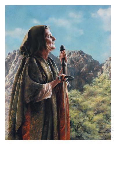 I Arose A Mother In Israel - 11 x 14 print by Elspeth Young