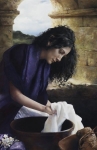 She Worketh Willingly With Her Hands - 11 x 17 gicl&eacute;e on canvas (pre-mounted)