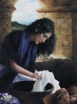She Worketh Willingly With Her Hands - 18 x 24.25 print