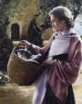 And Martha Served - 11 x 14 gicl&eacute;e on canvas (pre-mounted)