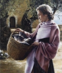 And Martha Served - 6 x 7 gicl&eacute;e on canvas (pre-mounted)