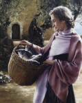 And Martha Served - 8 x 10 gicl&eacute;e on canvas (pre-mounted)