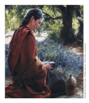 She Is Come Aforehand - 4 x 4.75 print