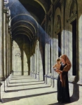 The Windows Of Heaven - 11 x 14 gicl&eacute;e on canvas (pre-mounted)