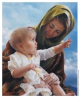 So They Brought Their Little Children - 8 x 10 print