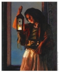 A Damsel Came To Hearken - 8 x 10 print