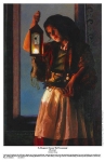 A Damsel Came To Hearken - 11 x 17 print