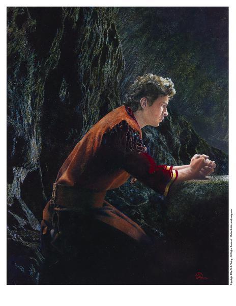 Not Knowing Beforehand - 8 x 10 print by Al Young