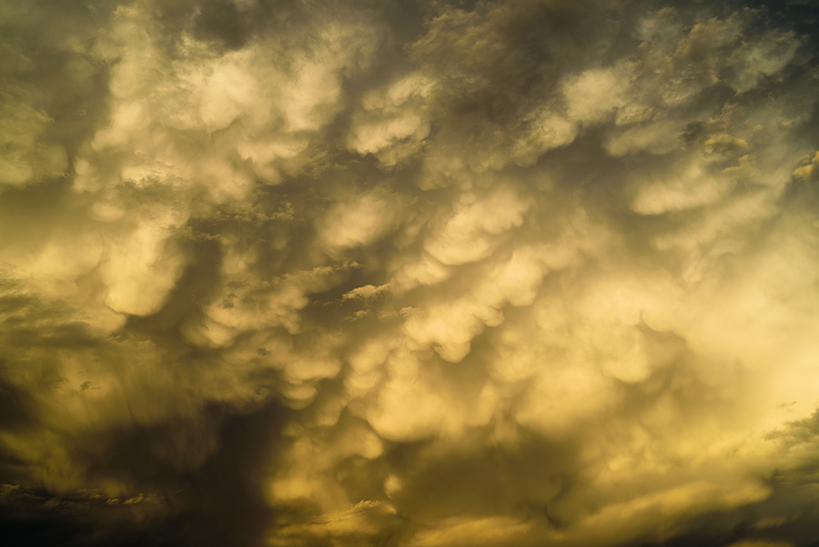Mammatus Clouds, III - 20 x 30 giclée on canvas (unmounted) by Tanner Young