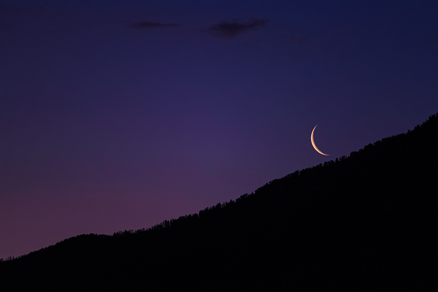 Crescent Moonrise, I - 16 x 24 lustre print by Tanner Young