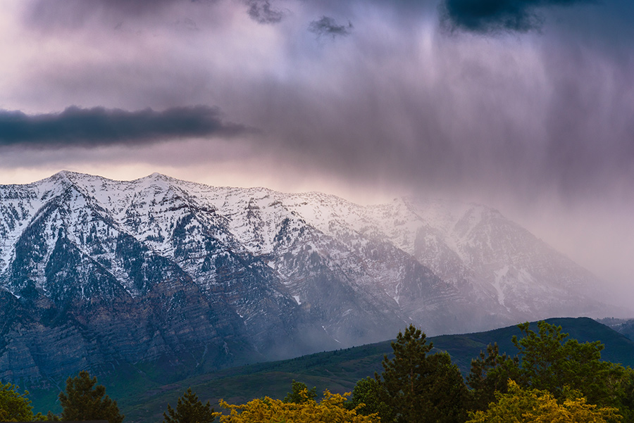 Canyon Rains, II - 30 x 40 lustre print by Tanner Young