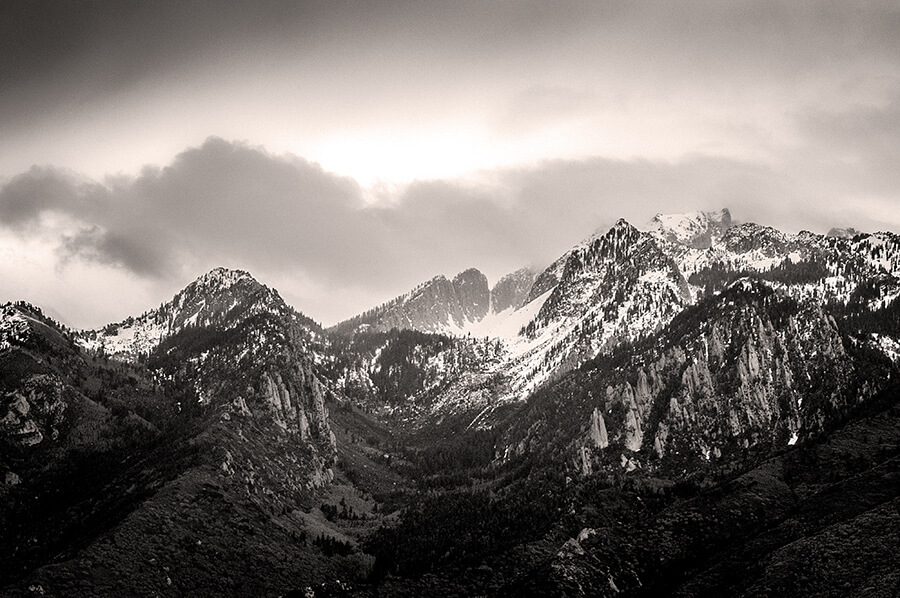 Below the Mountain - 20 x 30 lustre print by Tanner Young