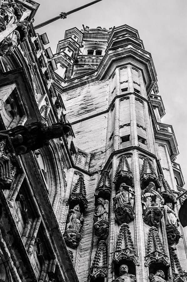 Grand Place Tower - 20 x 30 lustre print by Tanner Young