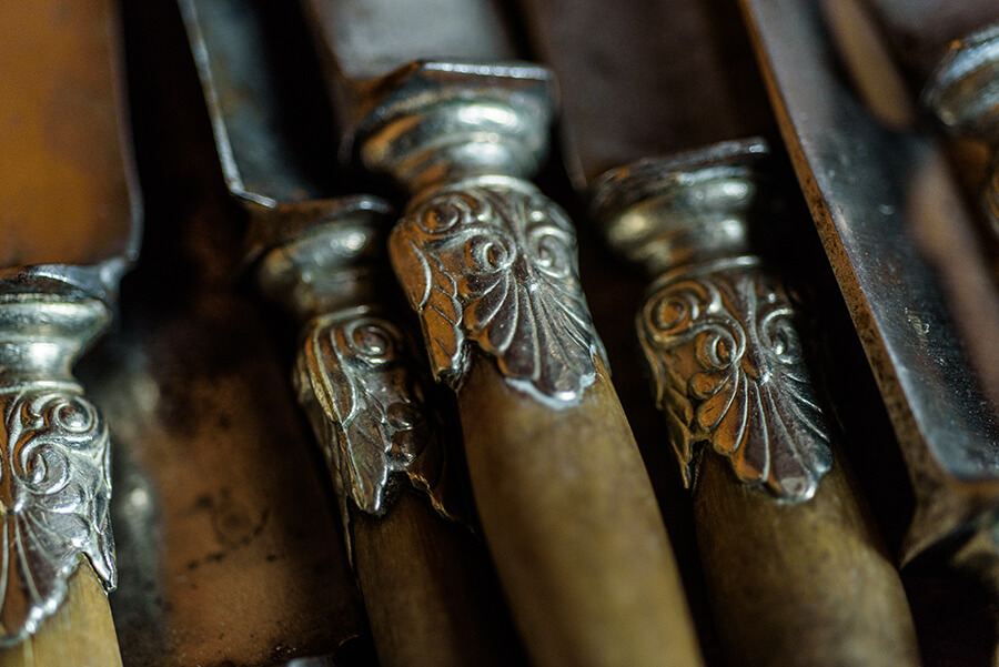 Antique Table Knives - 30 x 40 lustre print by Tanner Young