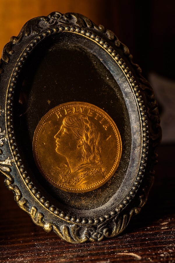 Antique Coin - 40 x 60 lustre print by Tanner Young