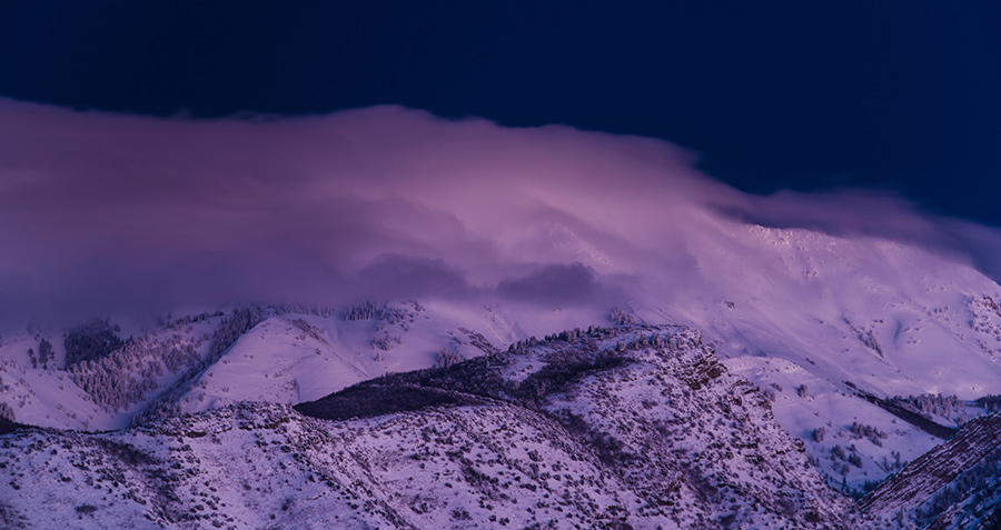 Alpine Dusk - 20 x 30 lustre print by Tanner Young