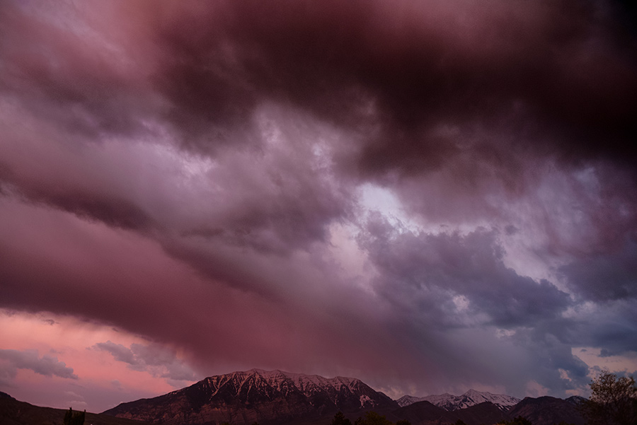 Last Light through the Storm - 16 x 24 lustre print by Tanner Young