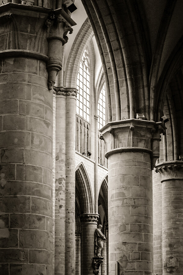 Cathedral Aisle - 20 x 30 lustre print by Tanner Young