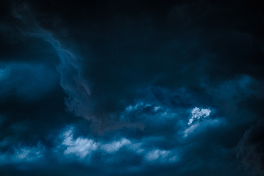 Dark Clouds - 20 x 30 lustre print by Tanner Young