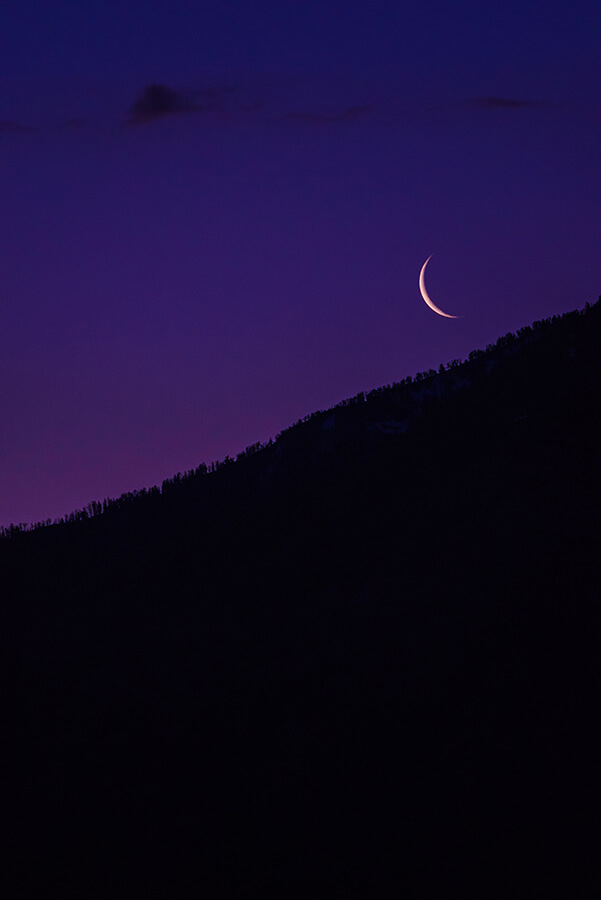 Crescent Moonrise, II - 40 x 60 lustre print by Tanner Young