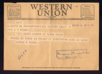 Telegram - 14 October 1945