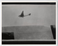 B18 in flight