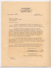 Letter - October 1943, no. 2