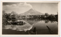 Mount Mayon after the 1938 eruption