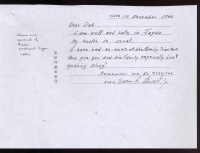 Prisoner Letter - 19 December 1942