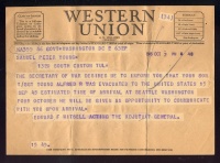 Telegram - 2 October 1945