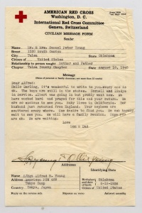 Letter - August 1945