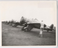 P26 flight line at Nichols Field