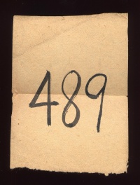Prisoner Identification Number - 489